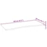 Kép 10/10 - VidaXL tömör tölgyfa téglalap alakú asztallap kezeletlen 120x50x2,5 cm