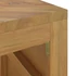 Kép 8/9 - VidaXL tömör tíkfa dohányzóasztal 110x35x38 cm