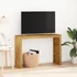 Kép 3/9 - VidaXL konzolasztal 110x35x75 cm tömör fa teakfa