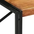 Kép 5/10 - VidaXL tömör akácfa dohányzóasztal 100x100x35 cm