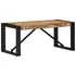 Kép 10/10 - VidaXL többszínű tömör újrahasznosított fa dohányzóasztal 80x40x35 cm