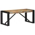 Kép 1/10 - VidaXL többszínű tömör újrahasznosított fa dohányzóasztal 80x40x35 cm