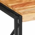 Kép 5/10 - VidaXL tömör akácfa dohányzóasztal 50x50x35 cm