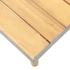 Kép 4/5 - VidaXL tömör akácfa kerti dohányzóasztal 60 x 60 x 31,5 cm