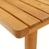 Kép 5/6 - VidaXL tömör akácfa kerti dohányzóasztal 90 x 55 x 35 cm