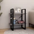 Kép 3/9 - VidaXL kétszintes szürke tömör fenyőfa könyvszekrény 60 x 30 x 70 cm