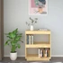 Kép 5/8 - VidaXL tömör fenyőfa könyvszekrény 60 x 35 x 71 cm