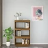 Kép 3/9 - VidaXL mézbarna tömör fenyőfa könyvszekrény/térelválasztó 60x35x103 cm