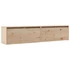 Kép 2/10 - VidaXL 2 db tömör fenyőfa faliszekrény 80 x 30 x 35 cm