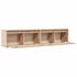 Kép 7/10 - VidaXL 2 db tömör fenyőfa faliszekrény 80 x 30 x 35 cm