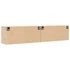 Kép 9/10 - VidaXL 2 db tömör fenyőfa faliszekrény 80 x 30 x 35 cm