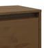 Kép 10/10 - VidaXL mézbarna tömör fenyőfa faliszekrény 80 x 30 x 35 cm