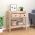 Kép 3/10 - VidaXL tömör fenyőfa tálalóasztal 75 x 35 x 75 cm